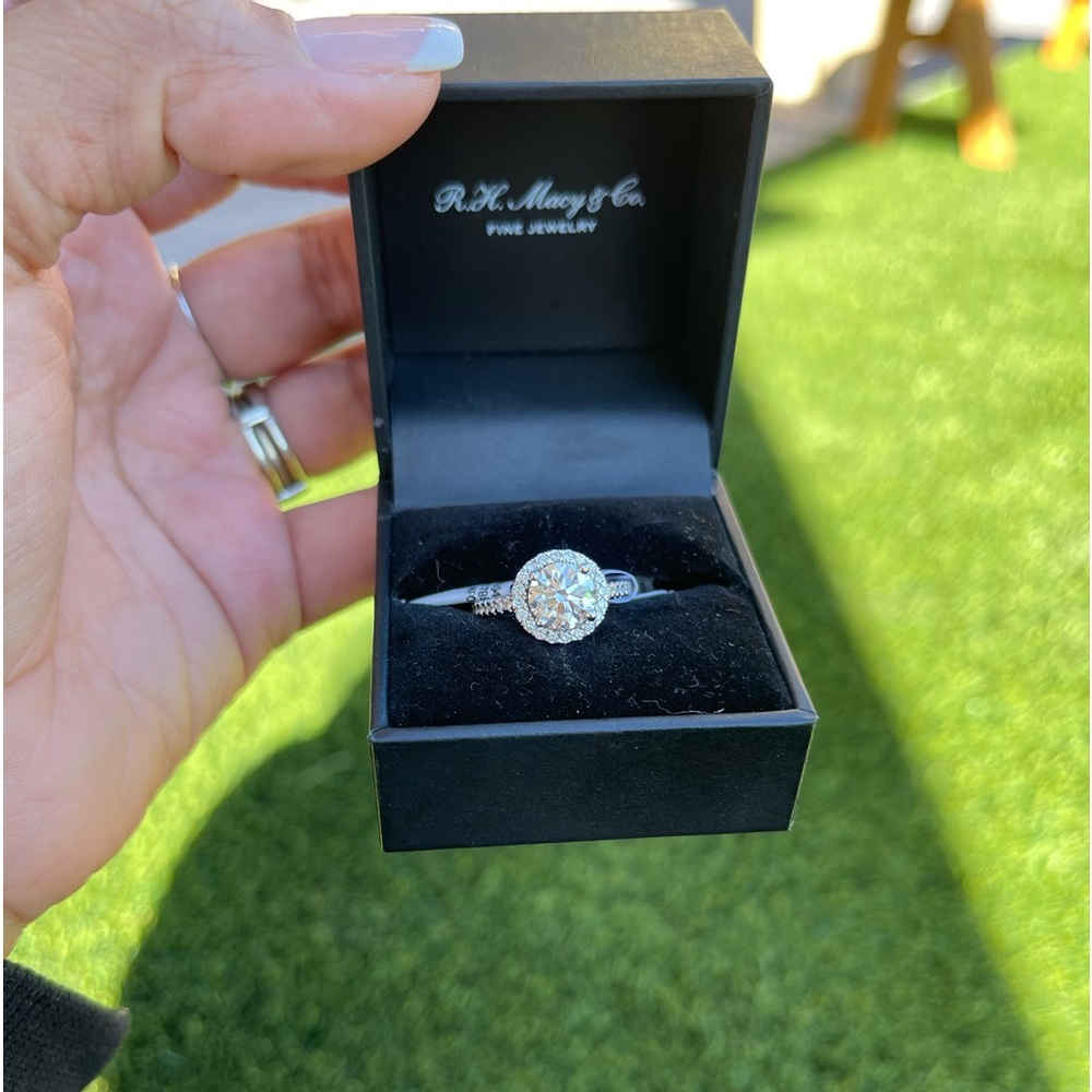 2.5 Carat Lab Diamond Ring 14K